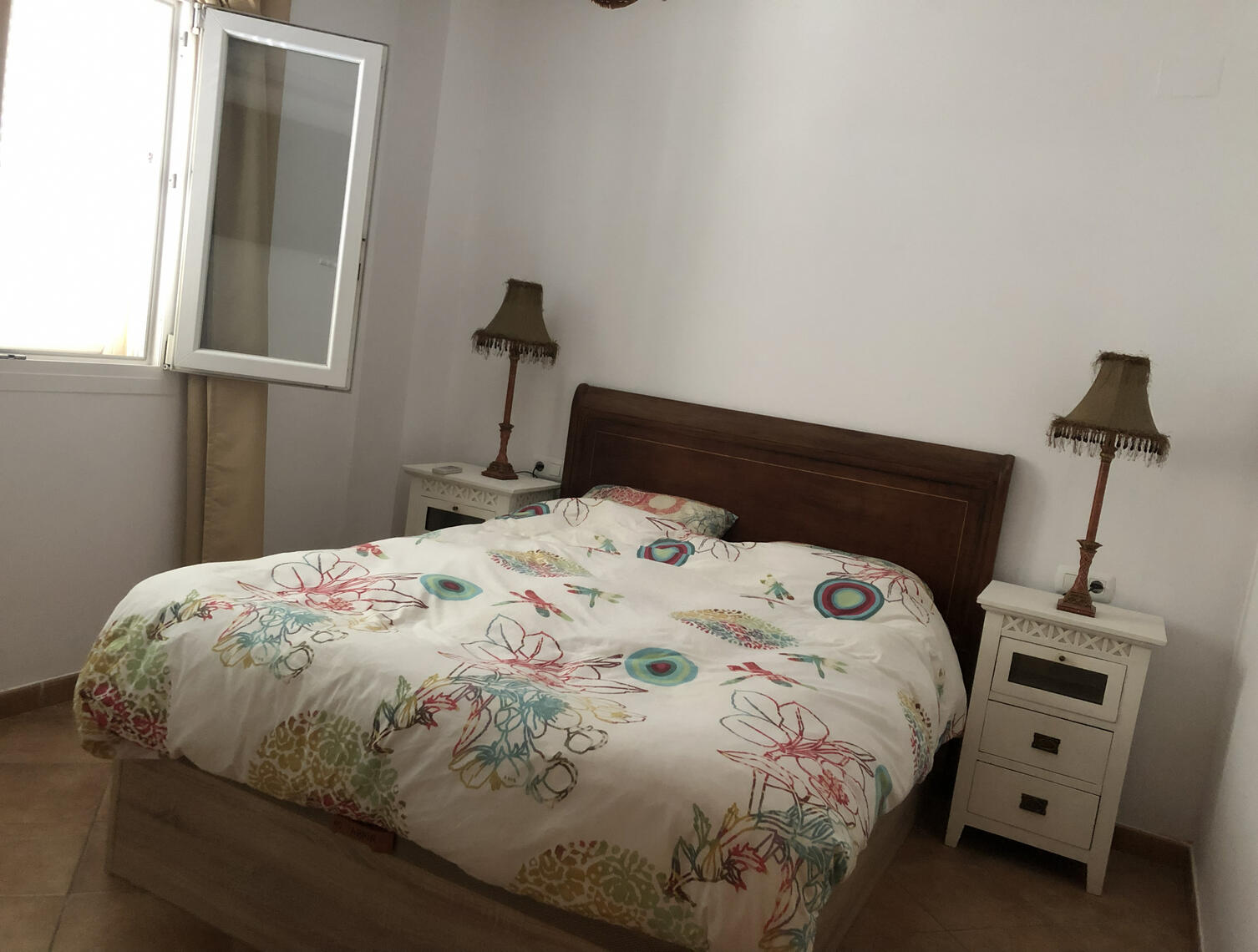 Habitación matrimonio ventana al mar, TV